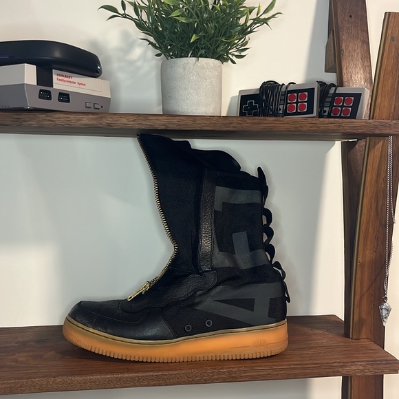 Nike SF Airforce 1 High black Gum - Picture 6 of 9